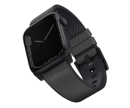 Pasek do smartwatchy Uniq Pasek Skórzany Straden do Apple Watch szary